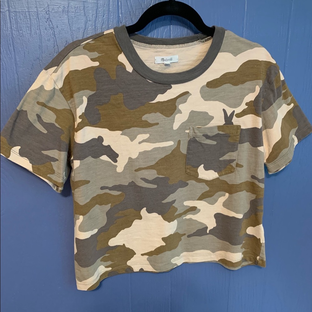 Madewell Camo Tshirt